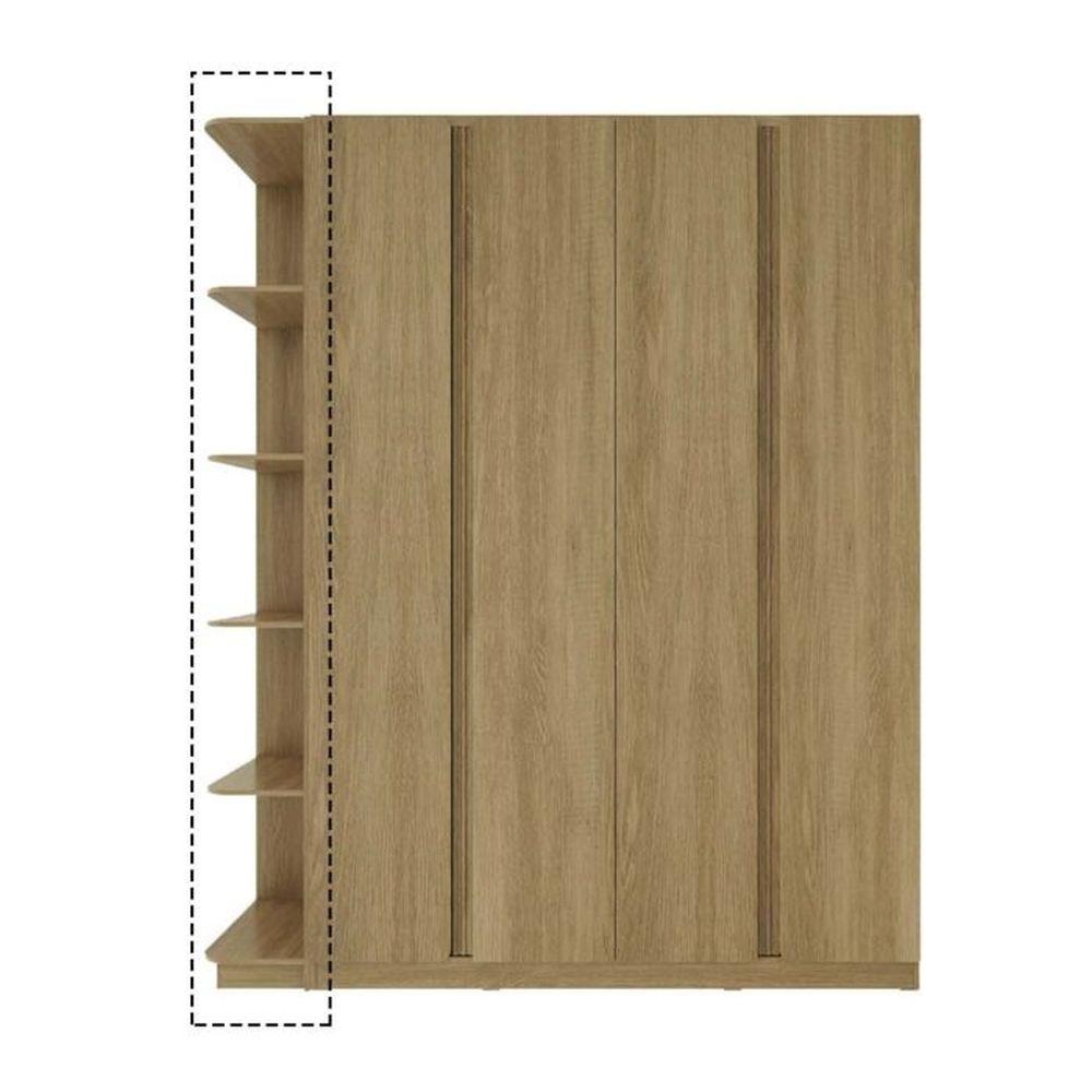 ตู้สูงจบมุมซ้าย SB FURNITURE SKIFT 19240777 30 ซม. สีไม้อ่อน