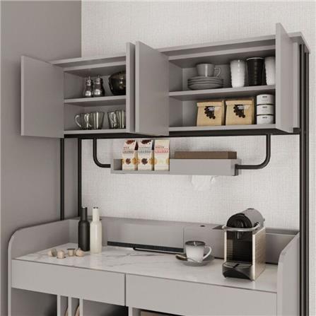 ตู้สูงบานผสม SB FURNITURE TYPICA 19232926 120 ซม. สี SOFT GREY_5