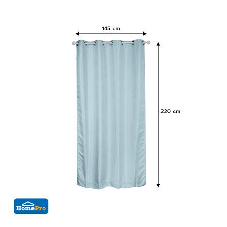 ผ้าม่าน EYELET HOME LIVING STYLE FLORENCE UV 145X220 ซม. สีเขียว_5