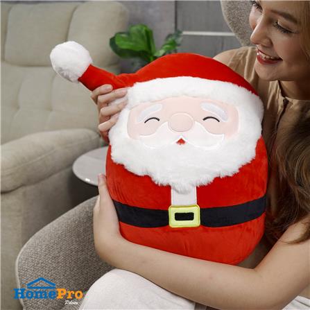 หมอนอิง SNAZZ X-MAS SANTA'S 9X12.5 นิ้ว สีแดง_3