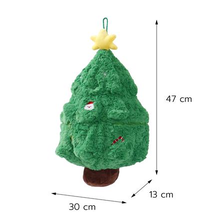 หมอนอิง SNAZZ X-MAS TREE 11.5X18.5 นิ้ว สีเขียว_9