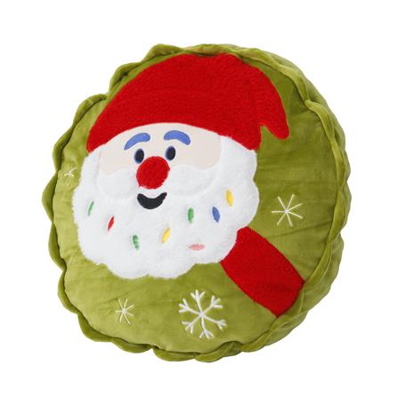 หมอนอิง SNAZZ X-MAS SANTA 14.5X14.5 นิ้ว สีเขียว_2