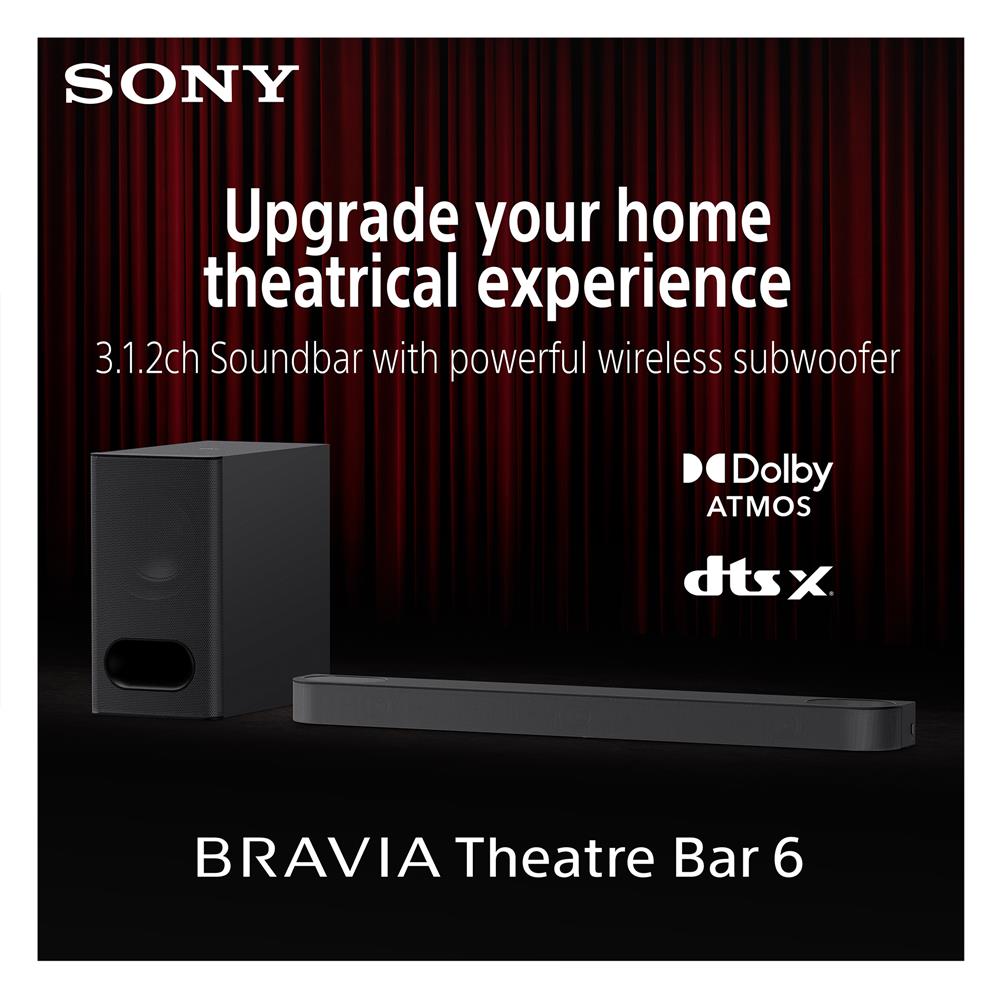 ซาวด์บาร์ SONY BRAVIA THEATRE BAR 6 HT-B600//Z SP1