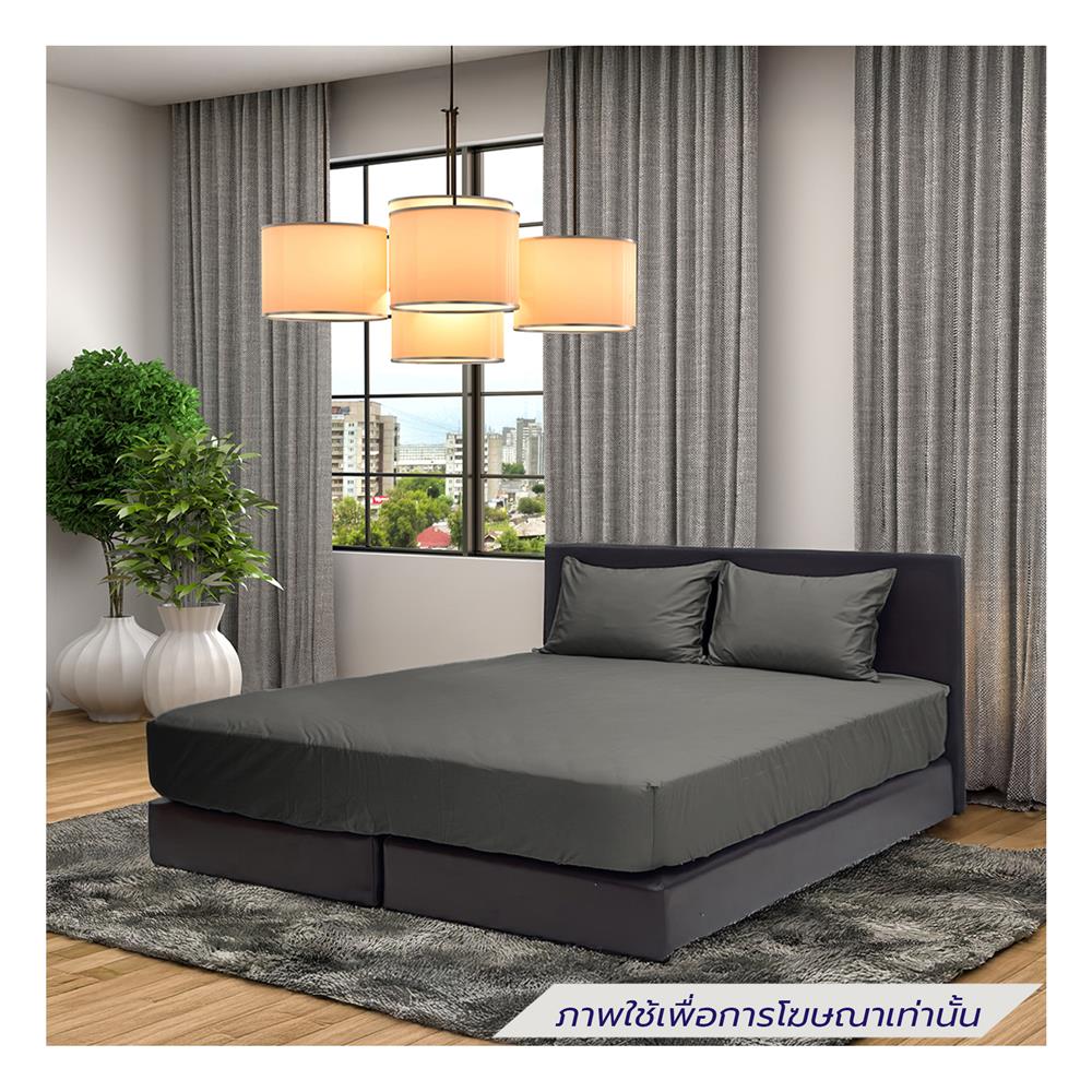 ชุดผ้าปูที่นอน 5 ฟุต (ชุด 5 ชิ้น) STEVENS PURE COTTON PZ02DW