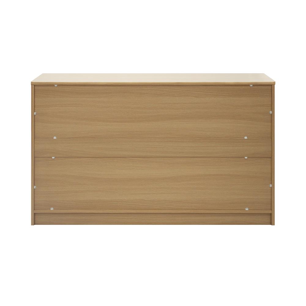 ชั้นวางของผสม 4 ช่อง 2 ลิ้นชัก FURDINI AOMI 120 ซม. สี NATURAL OAK