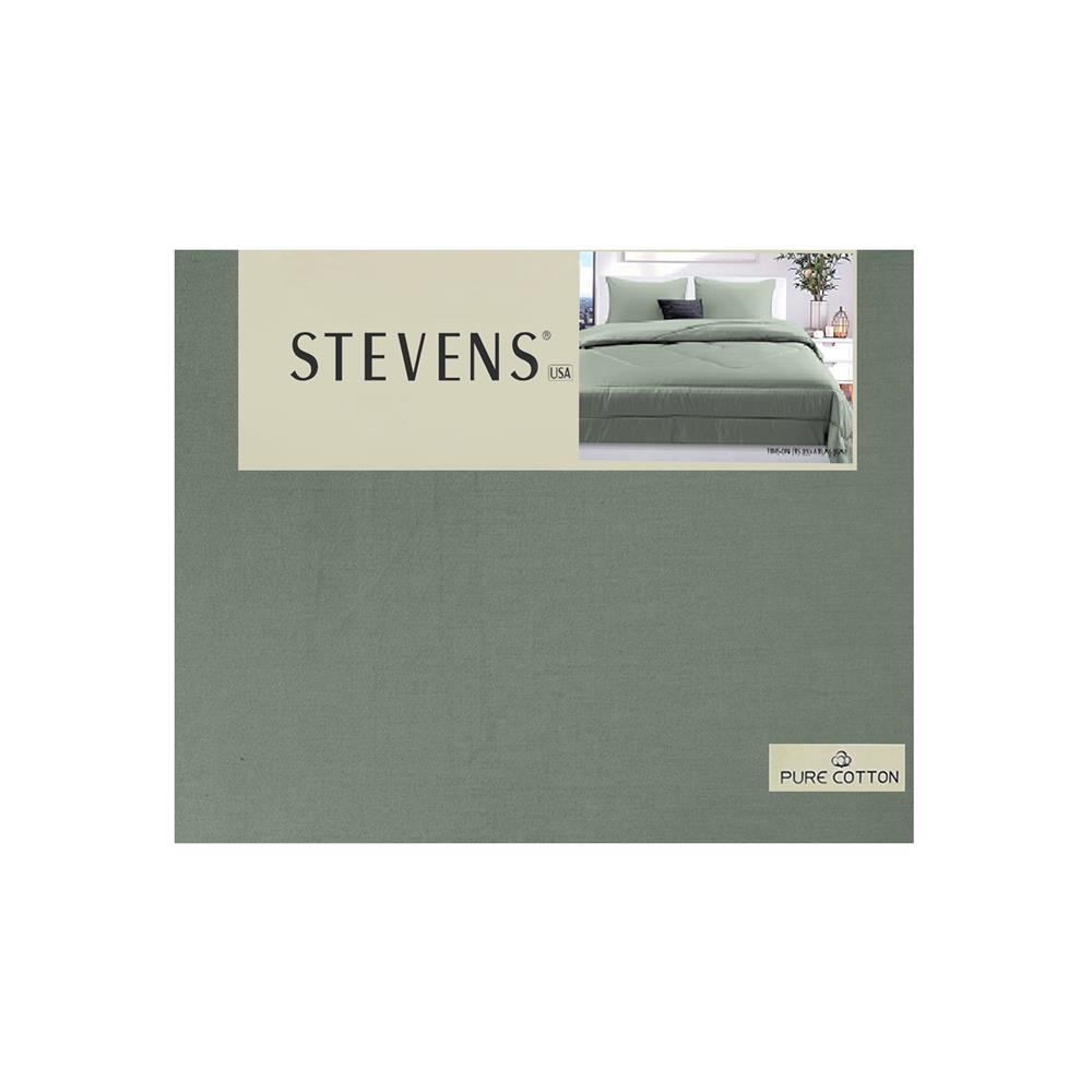 ชุดผ้าปูที่นอน 5 ฟุต (ชุด 5 ชิ้น) STEVENS PURE COTTON PZ02GN