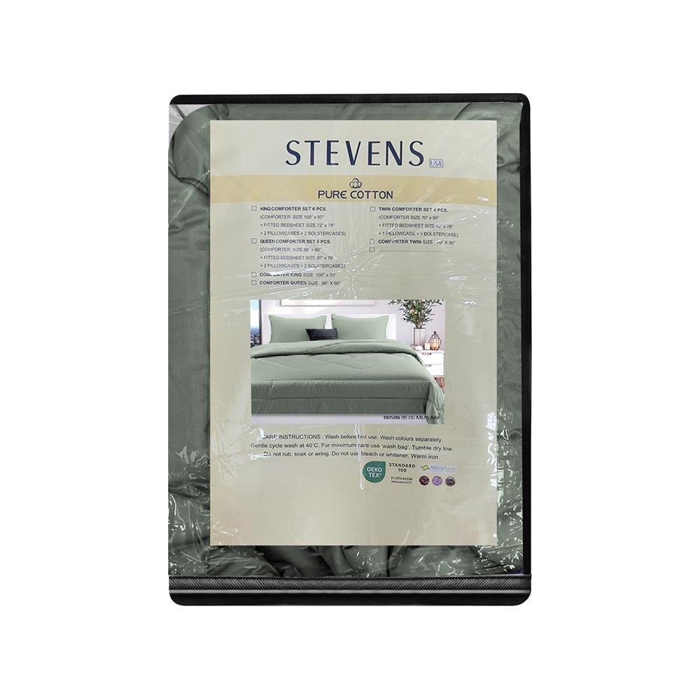 ผ้านวม STEVENS PURE COTTON 100x90 นิ้ว PZ02GN