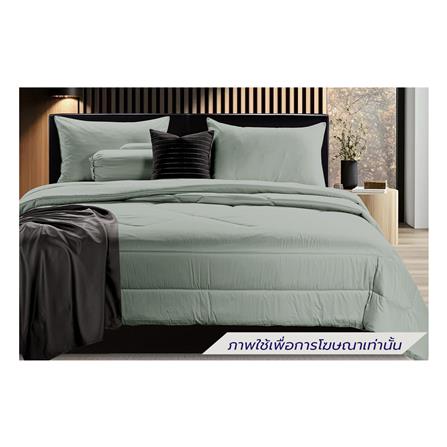 ชุดผ้าปูที่นอน 6 ฟุต (ชุด 6 ชิ้น) STEVENS PURE COTTON PZ02GN_0