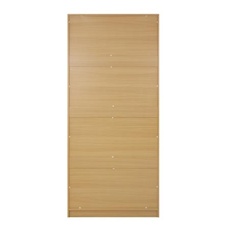 ชั้นวางของผสม 6 ช่อง 2 ลิ้นชัก FURDINI AOMI 80 ซม. สี NATURAL OAK/ขาว_5