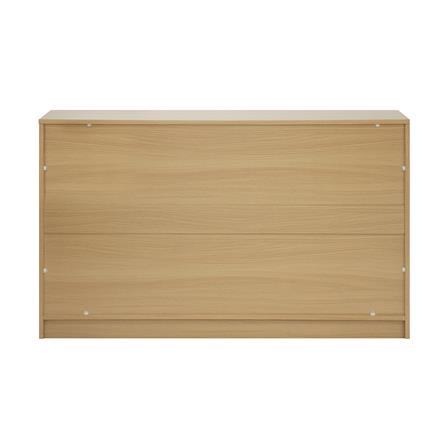 ตู้เตี้ย 3 ลิ้นชัก 3 บานเปิด FURDINI AOMI 120 ซม. สี NATURAL OAK/ขาว_5