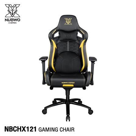 เก้าอี้เกมมิ่ง NUBWO NBCHX121 สีดำ/เหลือง_1