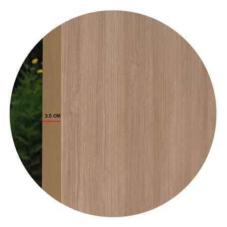 ประตูภายในเมลามีน ไม่เจาะลูกบิด METRO MD618 CAPPUCCINO 70x200 ซม. สีน้ำตาล_4