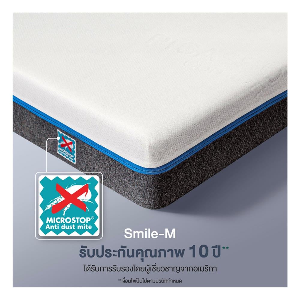 ที่นอน 5 ฟุต PICASSO SMILE M 6 นิ้ว (พร้อมหมอนหนุน 2 ใบ)
