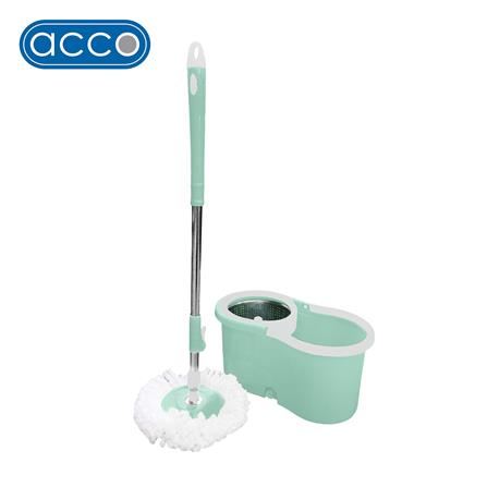 ชุดถังปั่นสเตนเลสพลาสติก ACCO PASTEL สีเขียว_0