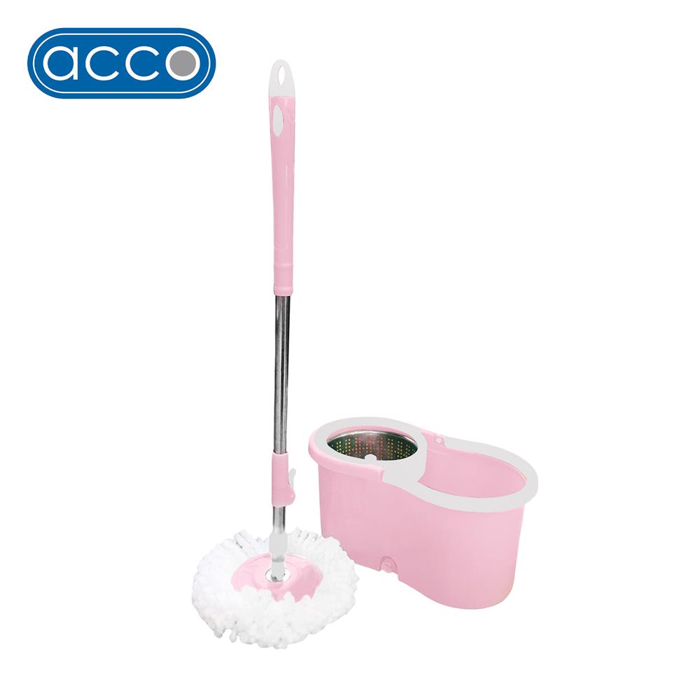 ชุดถังปั่นสเตนเลสพลาสติก ACCO PASTEL สีชมพู