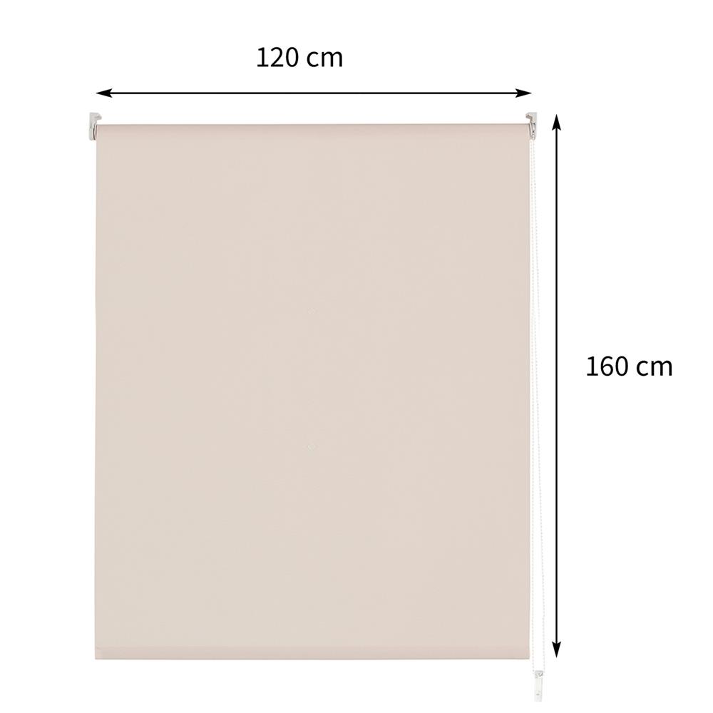 ผ้าม่านม้วน HOME LIVING STYLE SUNSCREEN SUNNY 120x160 ซม. สีครีม