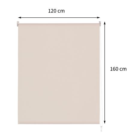 ผ้าม่านม้วน HOME LIVING STYLE SUNSCREEN SUNNY 120x160 ซม. สีครีม_6