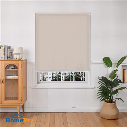 ผ้าม่านม้วน HOME LIVING STYLE SUNSCREEN SOLAR 70x160 ซม. สีครีม_5