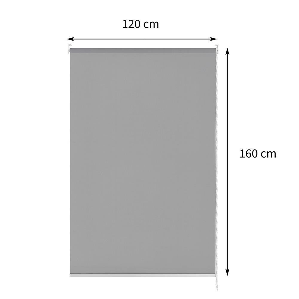 ผ้าม่านม้วน HOME LIVING STYLE SUNSCREEN SOLAR 120x160 ซม. สีเทา