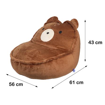 เบาะรองนั่ง SNAZZ LITTLE-B 22X24 นิ้ว สีน้ำตาล_8