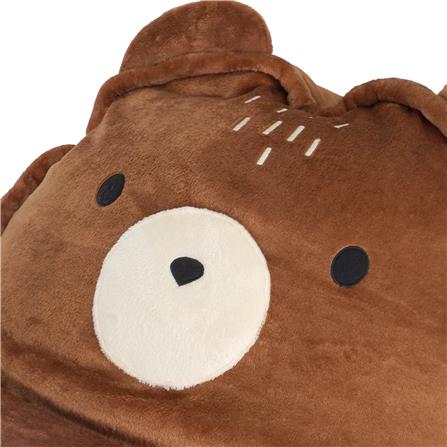 เบาะรองนั่ง SNAZZ LITTLE-B 22X24 นิ้ว สีน้ำตาล_2