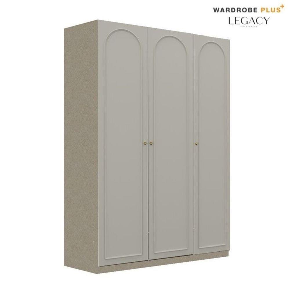 ตู้เสื้อผ้า 3 บานเปิด SB BUILT IN WARDROBE PLUS 59062813 150 ซม. สีครีม