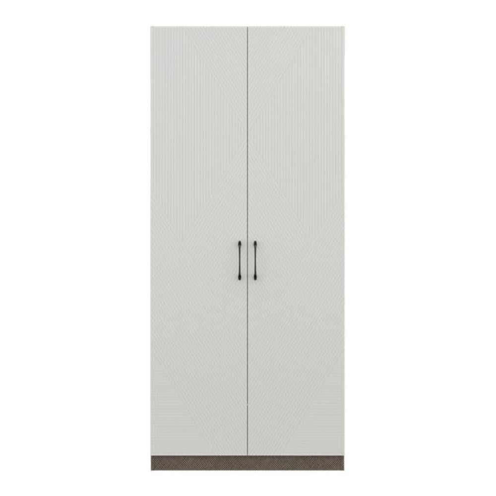 ตู้เสื้อผ้า 2 บานเปิด SB BUILT IN WARDROBE PLUS 59062869 100 ซม. สีขาว