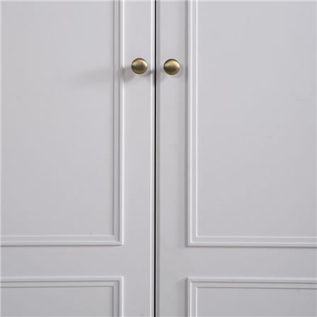 ตู้เสื้อผ้า 4 บานเปิด SB BUILT IN WARDROBE PLUS 59062855 200 ซม. สีขาว_1