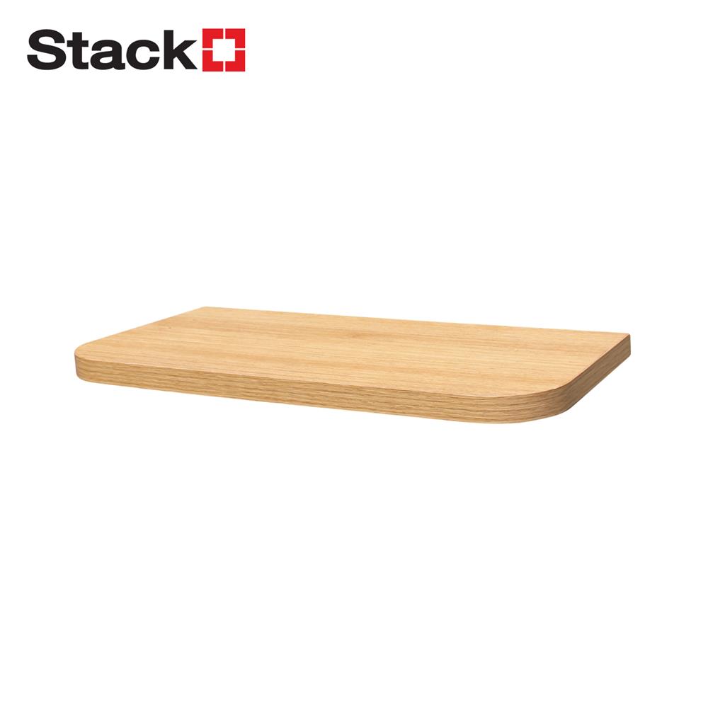 แผ่นชั้นไม้ซ่อนขา STACKO SORI 40x20x1.8 ซม. สีเนเชอรัลโอ๊ค