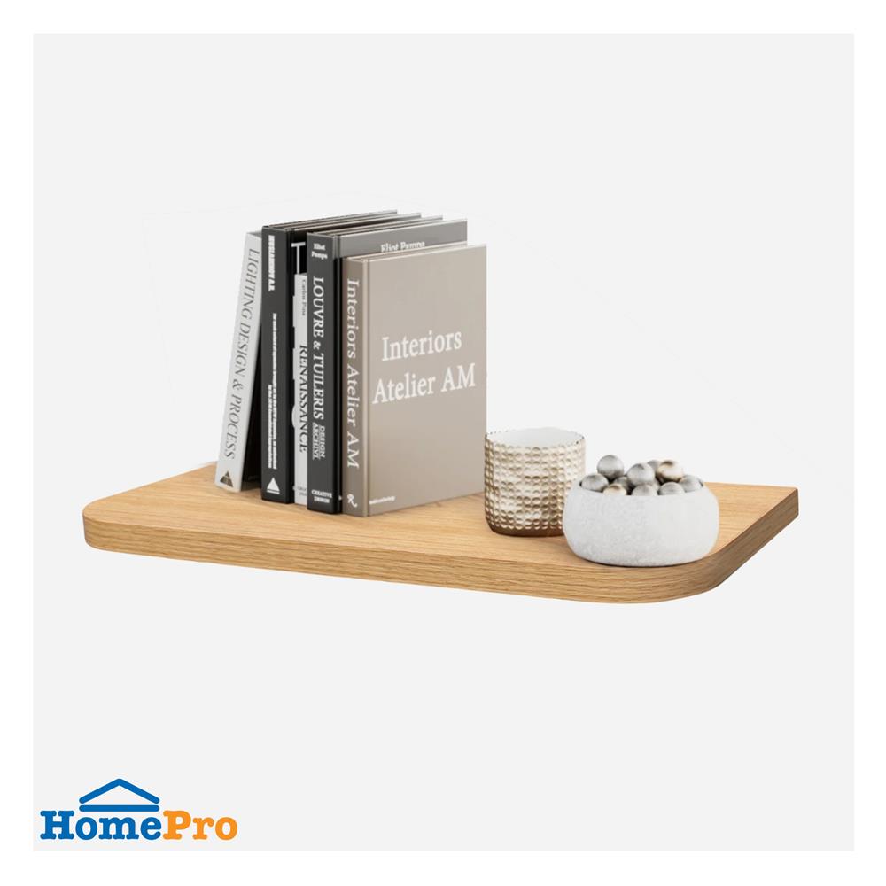 แผ่นชั้นไม้ซ่อนขา STACKO SORI 40x20x1.8 ซม. สีเนเชอรัลโอ๊ค