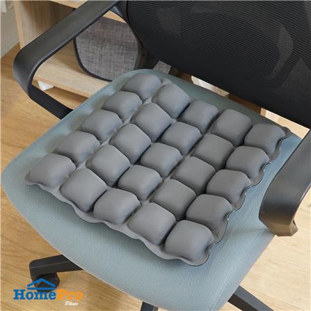 เบาะรองนั่งเป่าลม HOME LIVING STYLE AIRTOFU-H 16x16 นิ้ว สีเทา_4