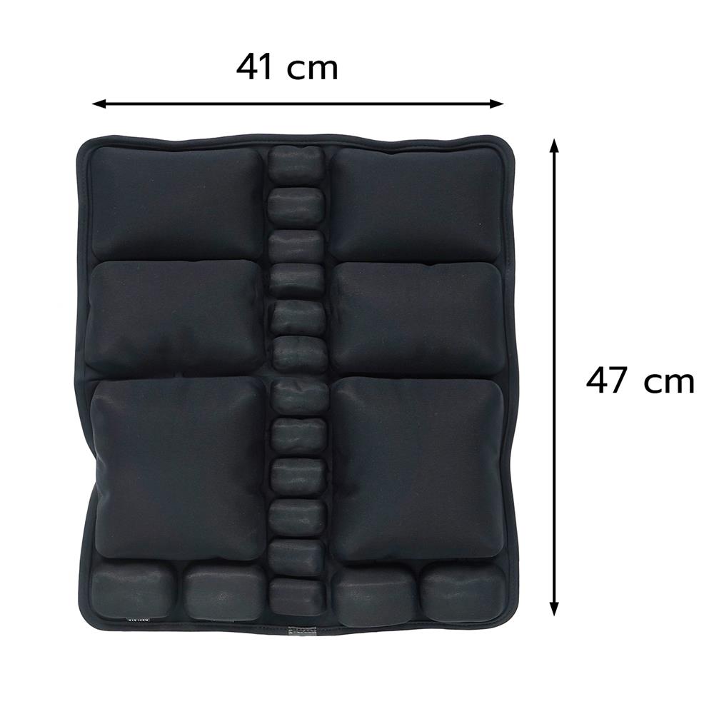 เบาะรองหลังเป่าลม HOME LIVING STYLE AIRTOFU-H 18x16 นิ้ว สีดำ
