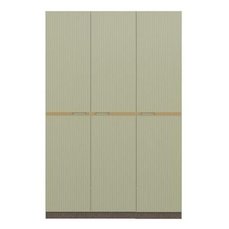 ตู้เสื้อผ้า 3 บานเปิด SB BUILT IN WARDROBE PLUS 59062866 150 ซม. สีเทา_0