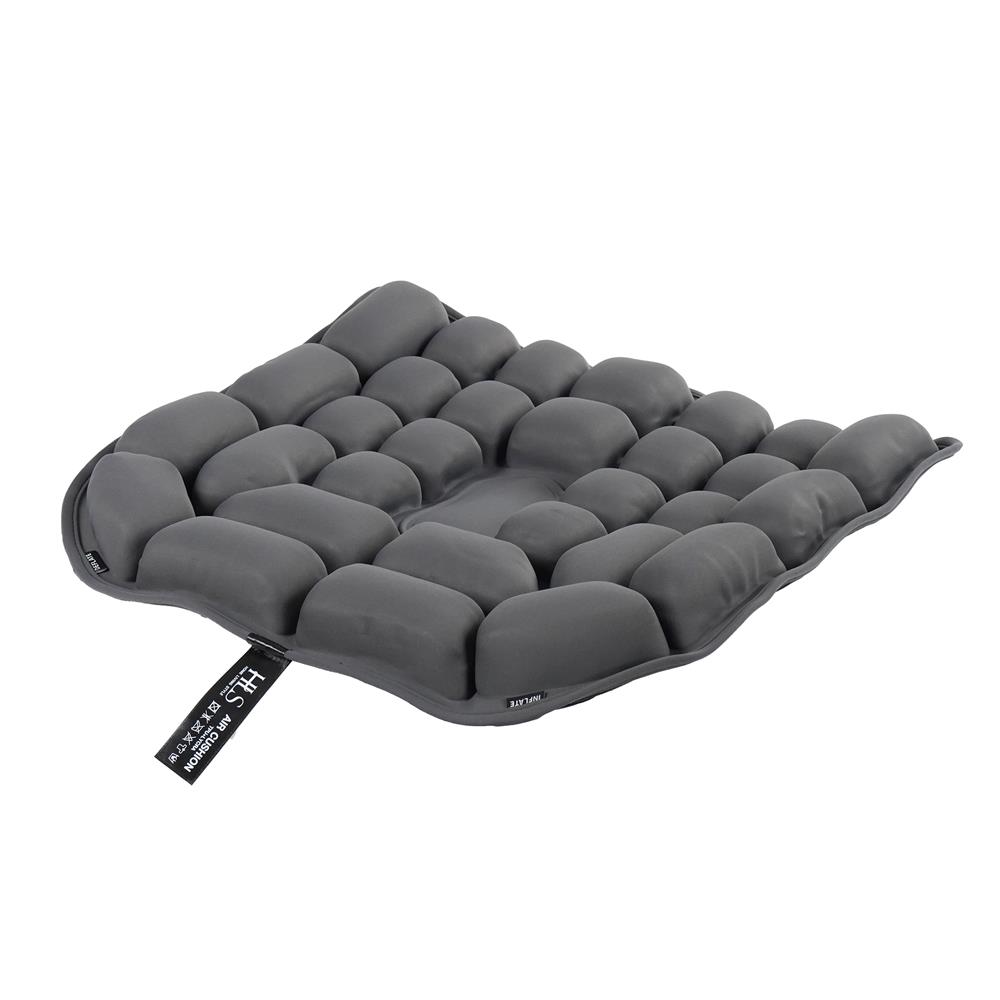 เบาะรองนั่งเป่าลม HOME LIVING STYLE AIRTOFU-H 18x17 นิ้ว สีเทา