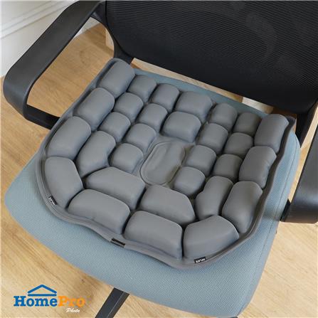 เบาะรองนั่งเป่าลม HOME LIVING STYLE AIRTOFU-H 18x17 นิ้ว สีเทา_6