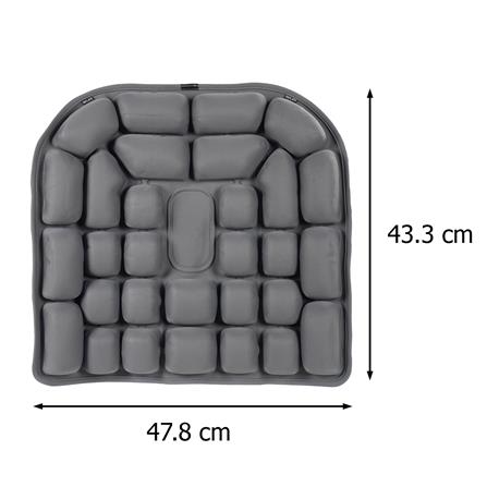 เบาะรองนั่งเป่าลม HOME LIVING STYLE AIRTOFU-H 18x17 นิ้ว สีเทา_8