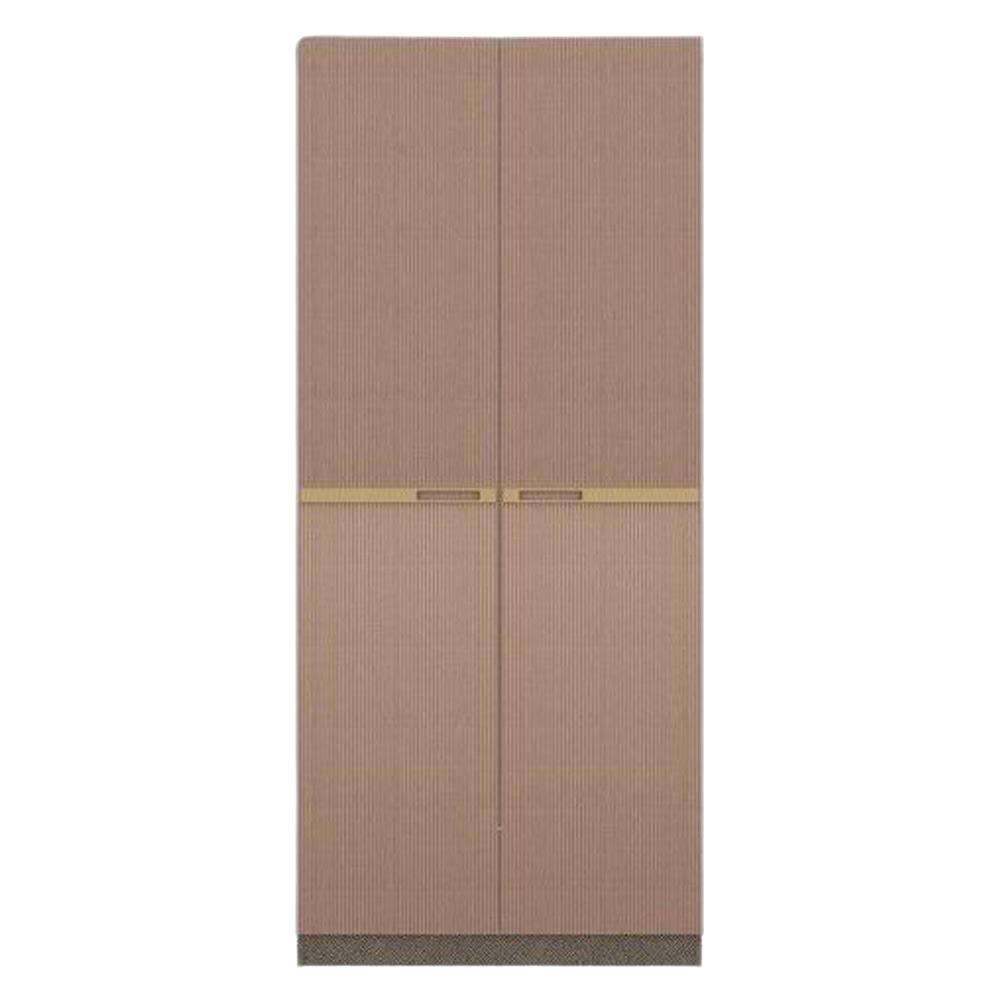 ตู้เสื้อผ้า 2 บานเปิด SB BUILT IN WARDROBE PLUS 59062808 100 ซม. สีวอลนัท