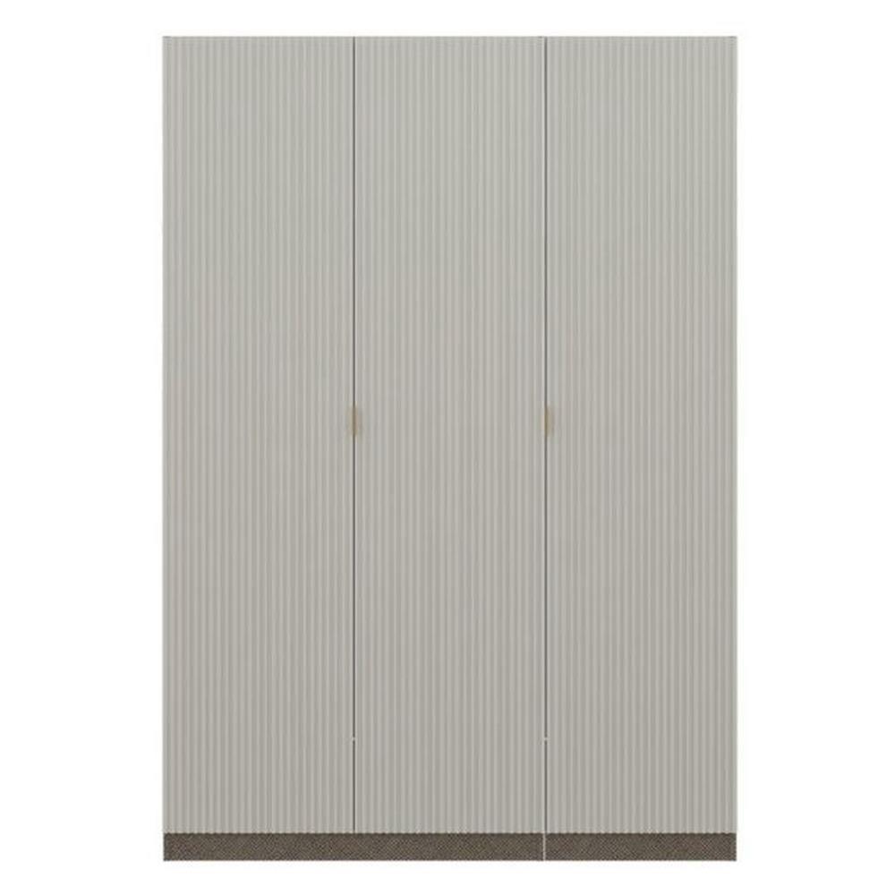 ตู้เสื้อผ้า 3 บานเปิด SB BUILT IN PLUS WARDROBE 59062801 150 ซม. สีเทา