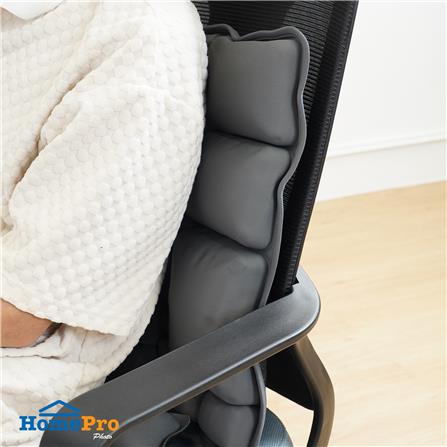 เบาะรองหลังเป่าลม HOME LIVING STYLE AIRTOFU-H 18x16 นิ้ว สีเทา_5