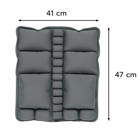 เบาะรองหลังเป่าลม HOME LIVING STYLE AIRTOFU-H 18x16 นิ้ว สีเทา_6