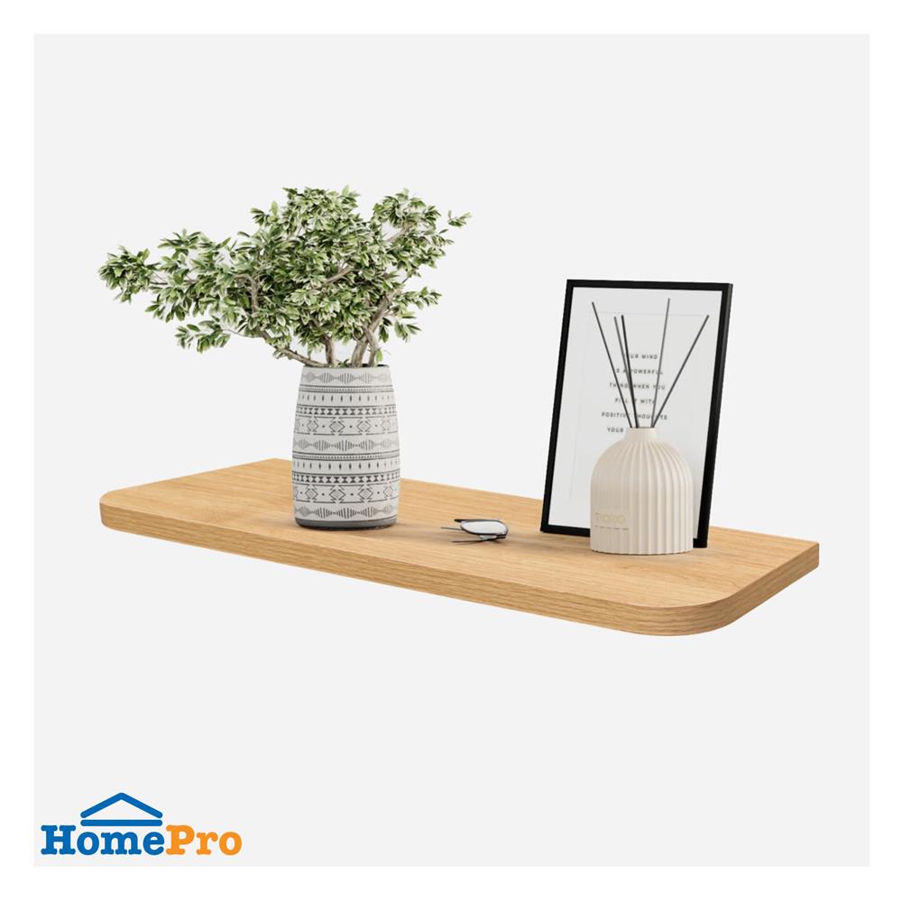 แผ่นชั้นไม้ซ่อนขา STACKO SORI 60x20x1.8 ซม. สีเนเชอรัลโอ๊ค