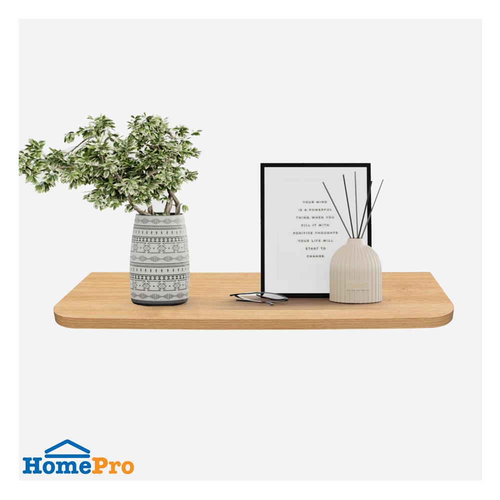 แผ่นชั้นไม้ซ่อนขา STACKO SORI 60x20x1.8 ซม. สีเนเชอรัลโอ๊ค