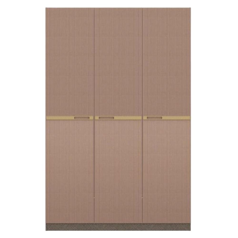 ตู้เสื้อผ้า 3 บานเปิด SB BUILT IN WARDROBE PLUS 59062809 150 ซม. สีวอลนัท