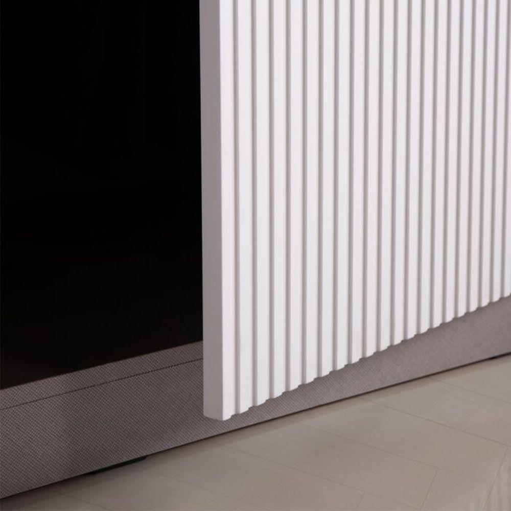 ตู้เสื้อผ้า 2 บานเปิด SB BUILT IN WARDROBE PLUS 59062799 100 ซม. สีเทา