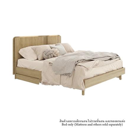 เตียง 6 ฟุต SB FURNITURE FURNITURE SKIFT 19240771 สีโอ๊ค_0