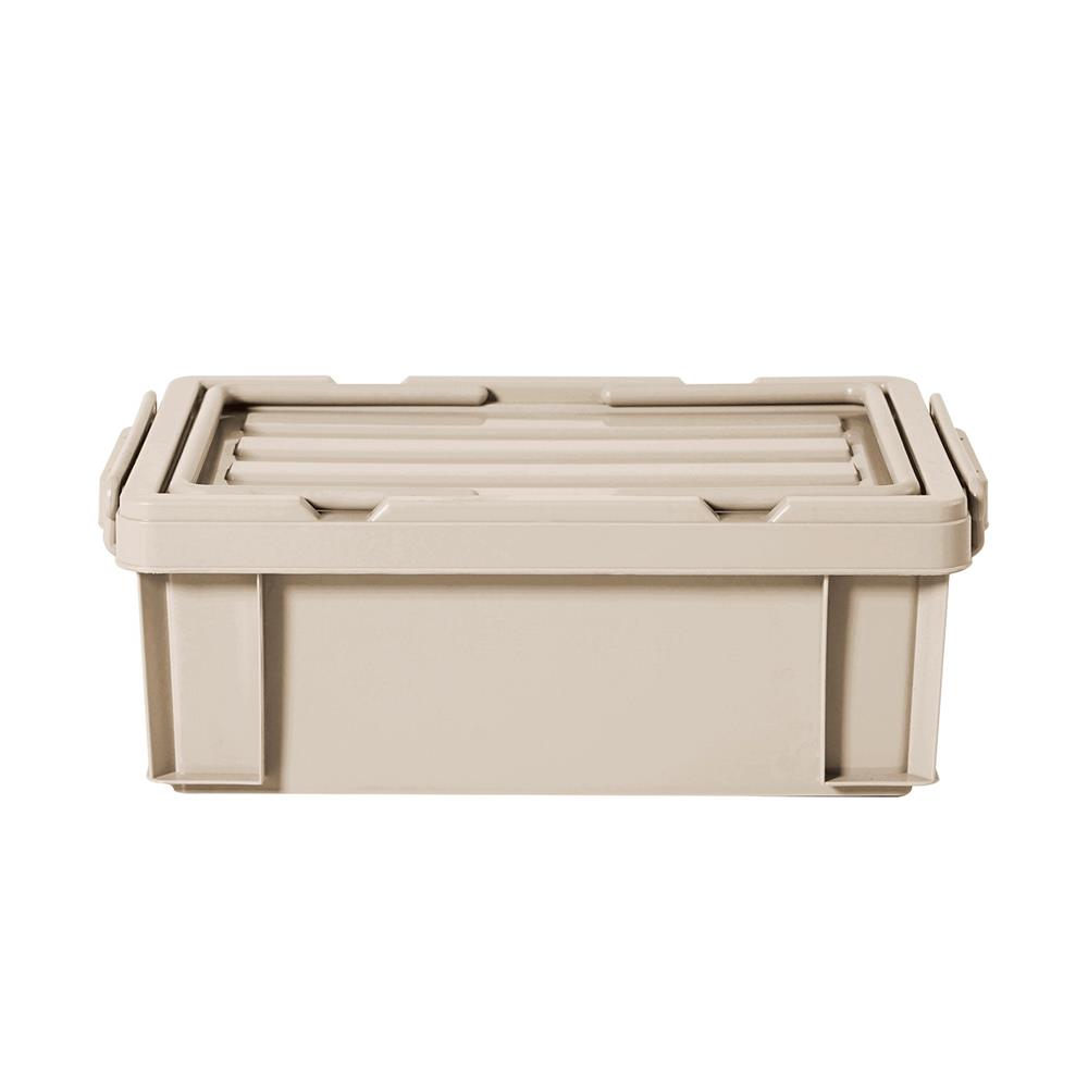 กล่องหูหิ้ว STACKO CARGO 12 ลิตร 29.5x44.5x15.5 ซม. สีเบจ