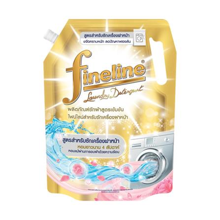 น้ำยาซักผ้าเข้มข้นสำหรับเครื่องฝาหน้า FINELINE 1,000 มล. สีทอง_0
