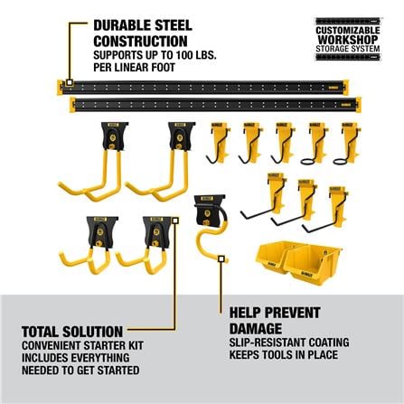 ชุดแขวนเครื่องมือ DEWALT DWST82801 (21 ชิ้น)_5