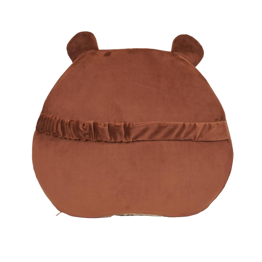 เบาะรองหลัง SNAZZ LITTLE-B 16.5X13นิ้ว สีน้ำตาล