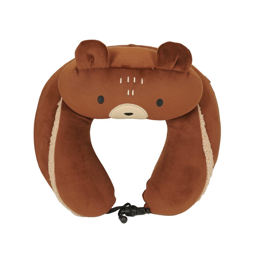 หมอนรองคอ SNAZZ LITTLE-B 12X11.5 นิ้ว สีน้ำตาล